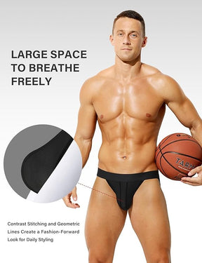 Mens Briefs Mesh Men's Underwear Low Rise Waist Sexy Sports Underwear