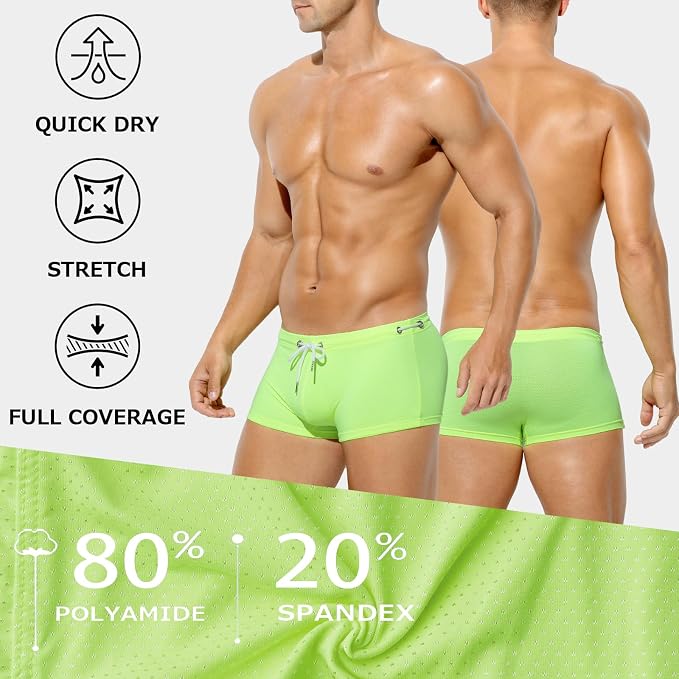 Men's Swimwear Sexy Swim Briefs Beach Bikini Sport Swimsuit