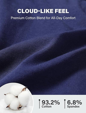 Breathable Cotton Trunks Underwear for Men