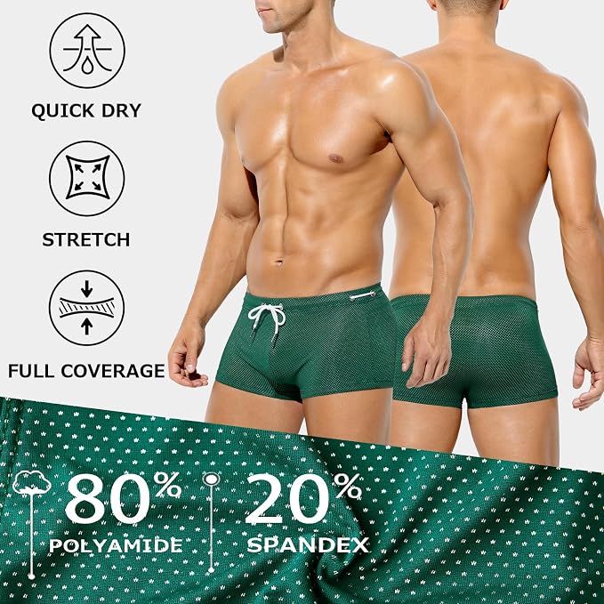 Men's Swimwear Sexy Swim Briefs Beach Bikini Sport Swimsuit