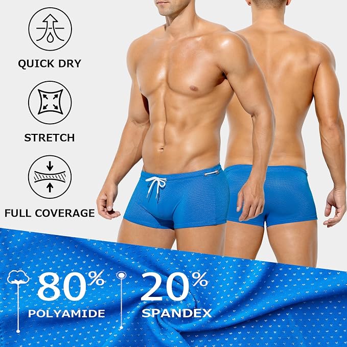 Men's Swimwear Sexy Swim Briefs Beach Bikini Sport Swimsuit