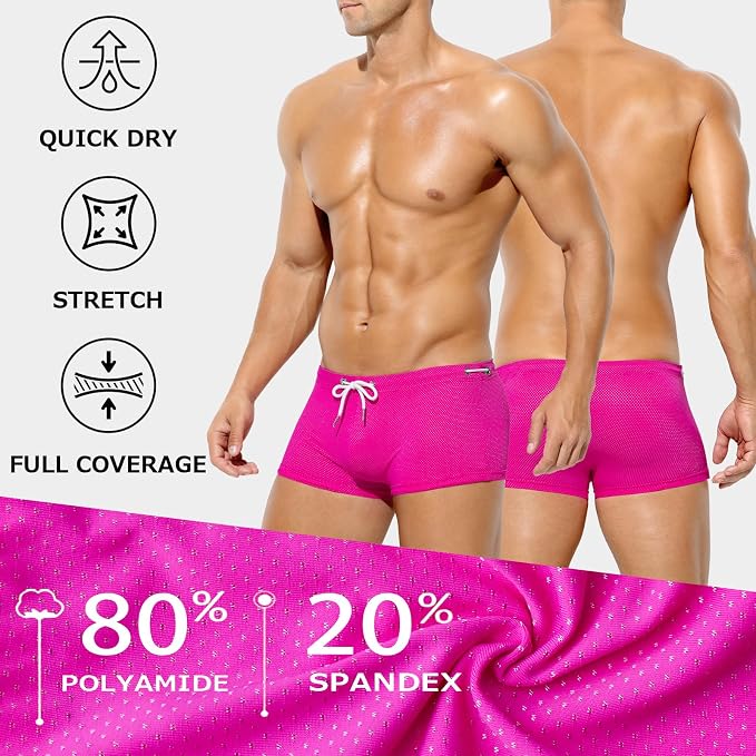 Men's Swimwear Sexy Swim Briefs Beach Bikini Sport Swimsuit