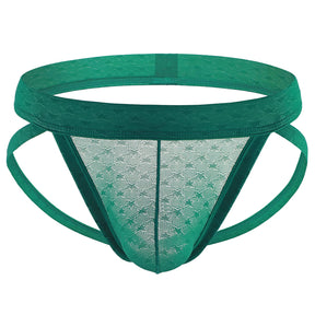 Männer Jockstrap Unterwäsche Mesh Atmungsaktiv Transluzenten Athletic Supporter