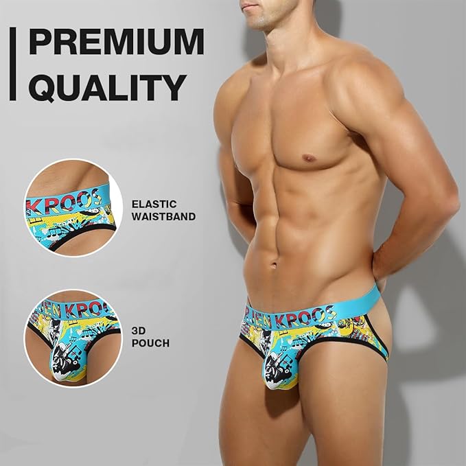 Arjen Kroos - Men's Breathable Mesh Jock Strap Athletic Supporter Underwear Sexy Camo Gym Jockstrap - Arjen Kroos - Light Blue - AK702505M
#color_light blue