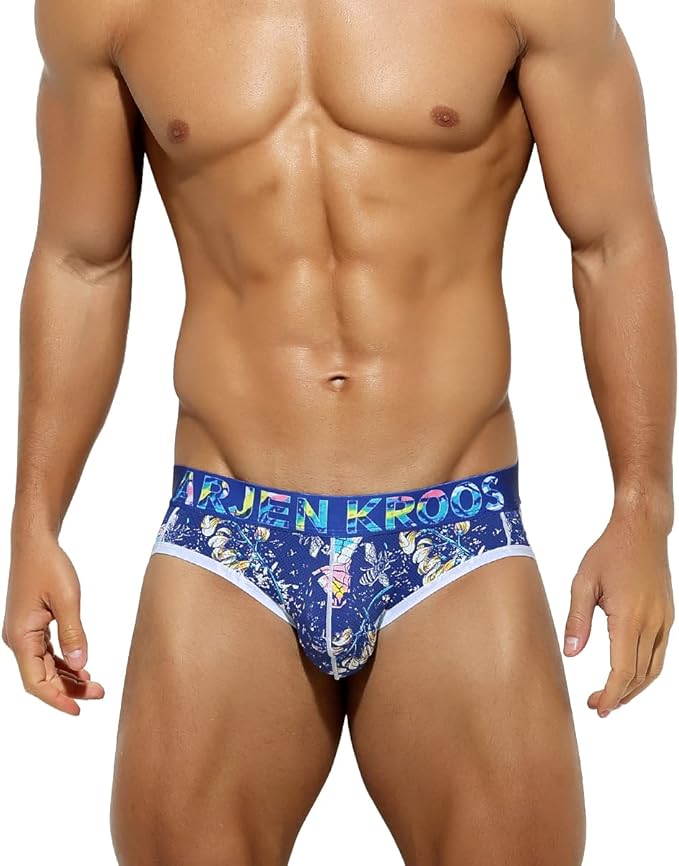 Arjen Kroos - Men's Breathable Mesh Jock Strap Athletic Supporter Underwear Sexy Camo Gym Jockstrap - Arjen Kroos - Navy Blue - AK702518M
#color_navy blue