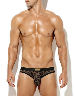 Arjen Kroos - Men's Breathable Mesh Underwear - Arjen Kroos - Black - AK302701S