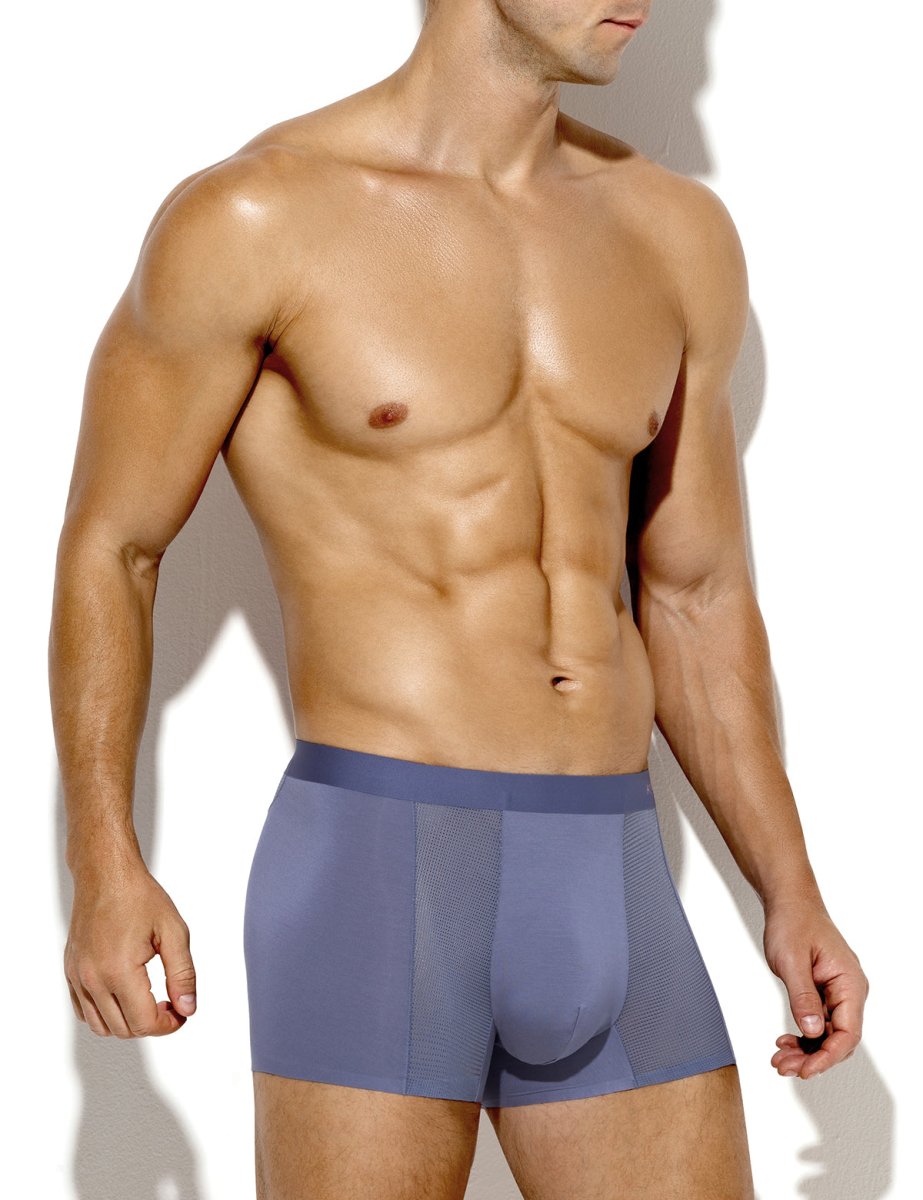 Arjen Kroos - Mens Ice Silk Underwear - Arjen Kroos - Blue - AK301717S