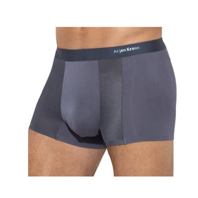 Arjen Kroos - Mens Ice Silk Underwear - Arjen Kroos - Grey - AK301728S