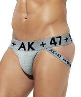 Arjen Kroos - Men's Jock strap Underwear - Arjen Kroos - Grey - AK303603S