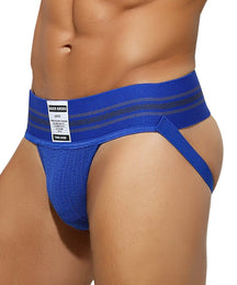 Arjen Kroos - Men's Jockstrap Sexy Underwear - Arjen Kroos - Blue - AK214904S