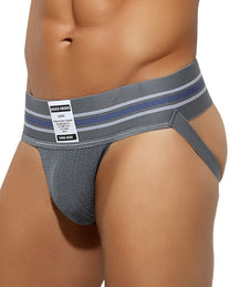 Arjen Kroos - Men's Jockstrap Sexy Underwear - Arjen Kroos - Grey - AK214903S