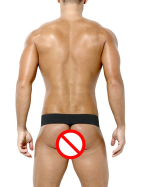 Arjen Kroos - Mens JockStrap Underwear - Arjen Kroos - Black - AK303501S