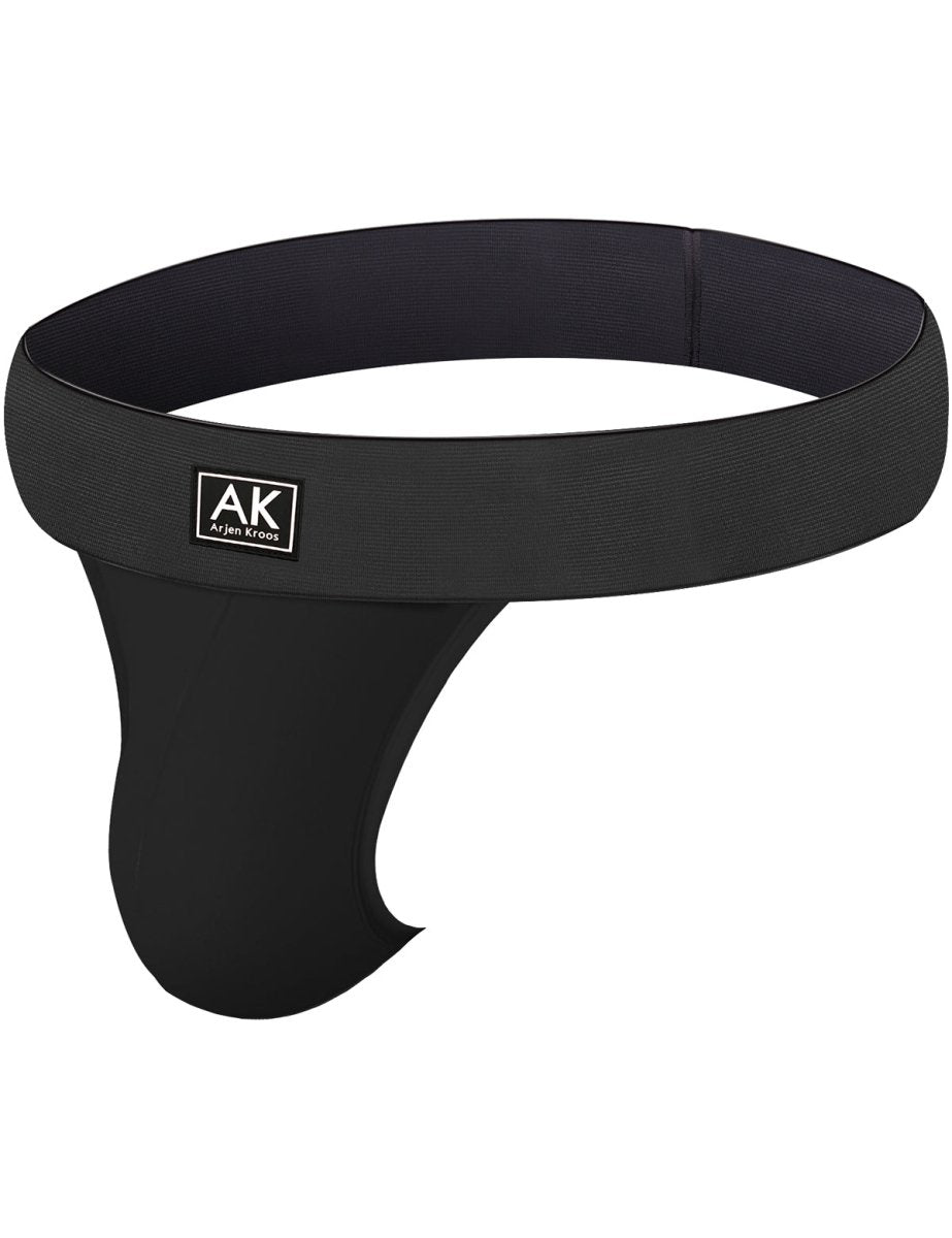 Arjen Kroos - Mens JockStrap Underwear - Arjen Kroos - Black - AK303501S