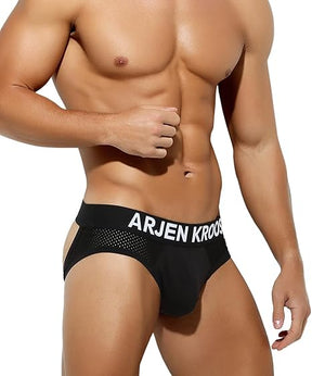 Calzoncillos suspensorios para hombre Sexy Mesh Jock Strap