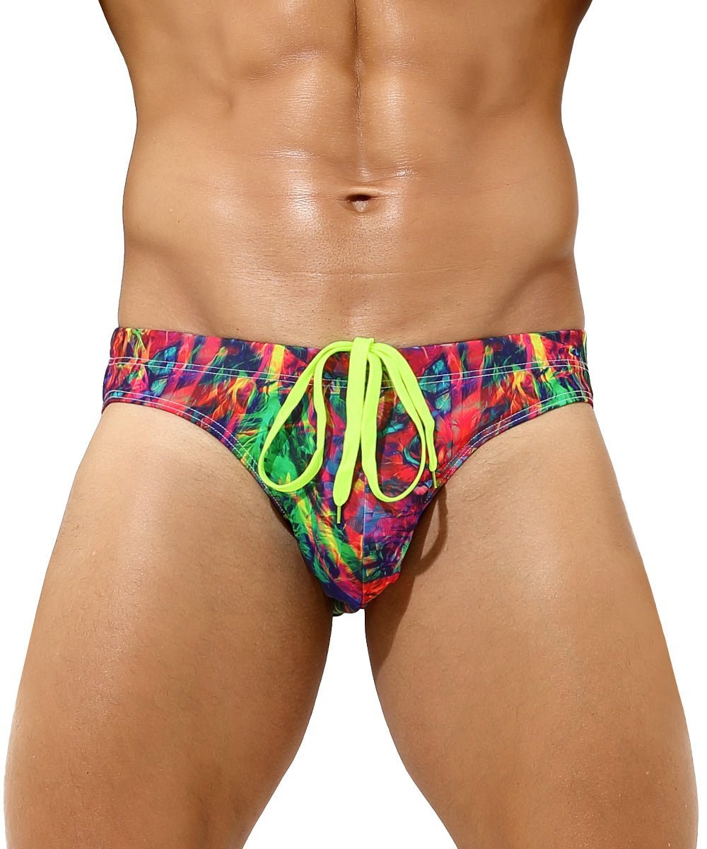 Arjen Kroos - Men's Printed Swim Briefs - Arjen Kroos - Graffiti - AK301229S