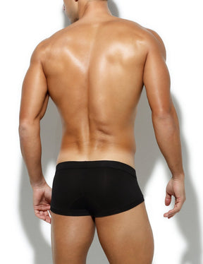 Arjen Kroos - Men's Sexy Breathable Boxer Trunks - Arjen Kroos - Black - AK214601S