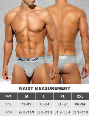 Arjen Kroos - Men's Sexy G - String Thong - Arjen Kroos - Grey - CK201503S