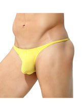 Arjen Kroos - Men's Sexy Low Rise Thong - Arjen Kroos - Yellow - CK301306S