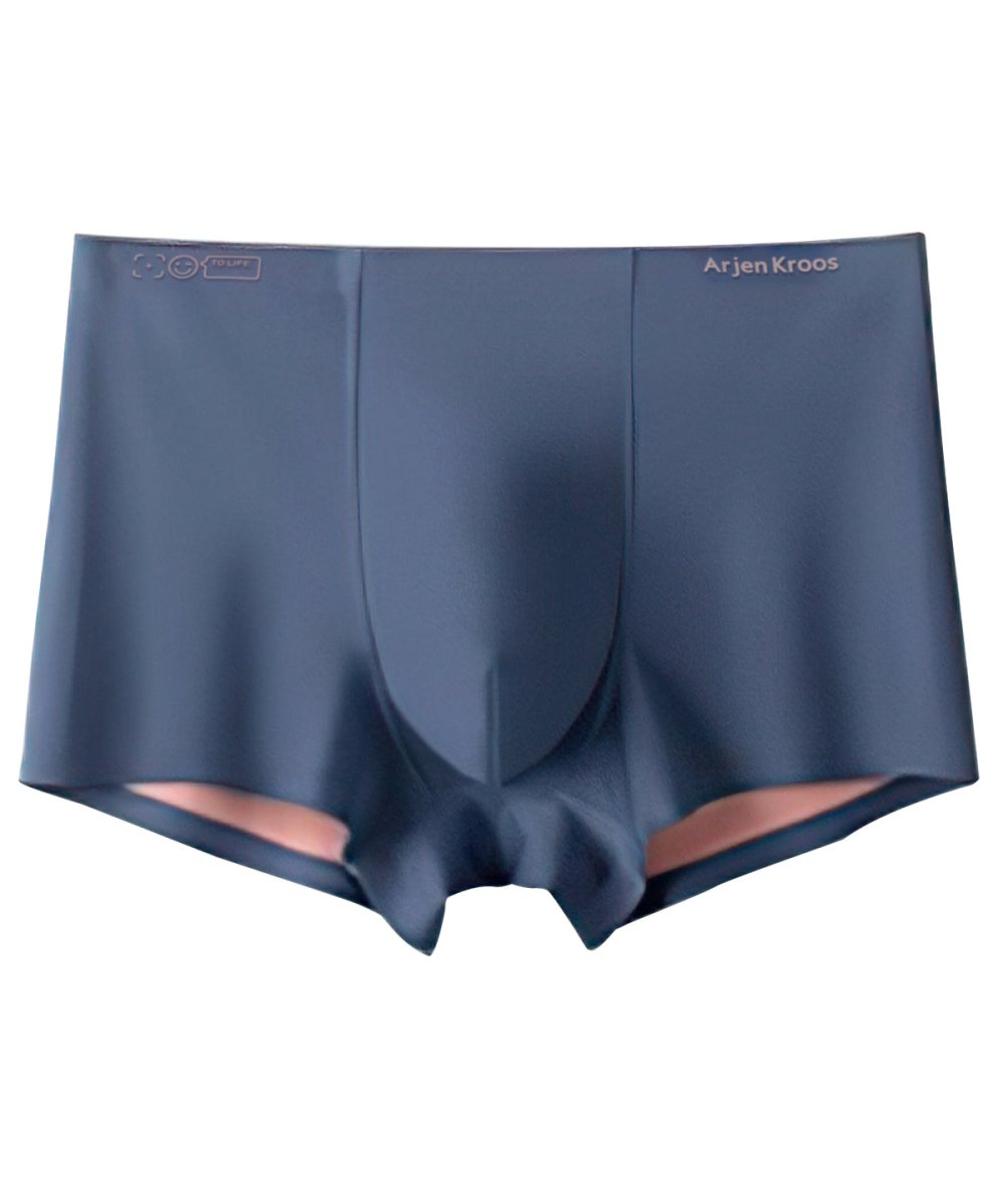 Arjen Kroos - Men's Silk Breathable Boxer Briefs - Arjen Kroos - Blue - AK302218S