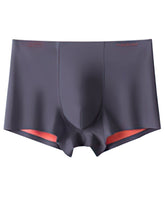 Arjen Kroos - Men's Silk Breathable Boxer Briefs - Arjen Kroos - Deep Grey - AK302228S