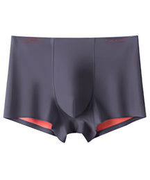 Arjen Kroos - Men's Silk Breathable Boxer Briefs - Arjen Kroos - Deep Grey - AK302228S