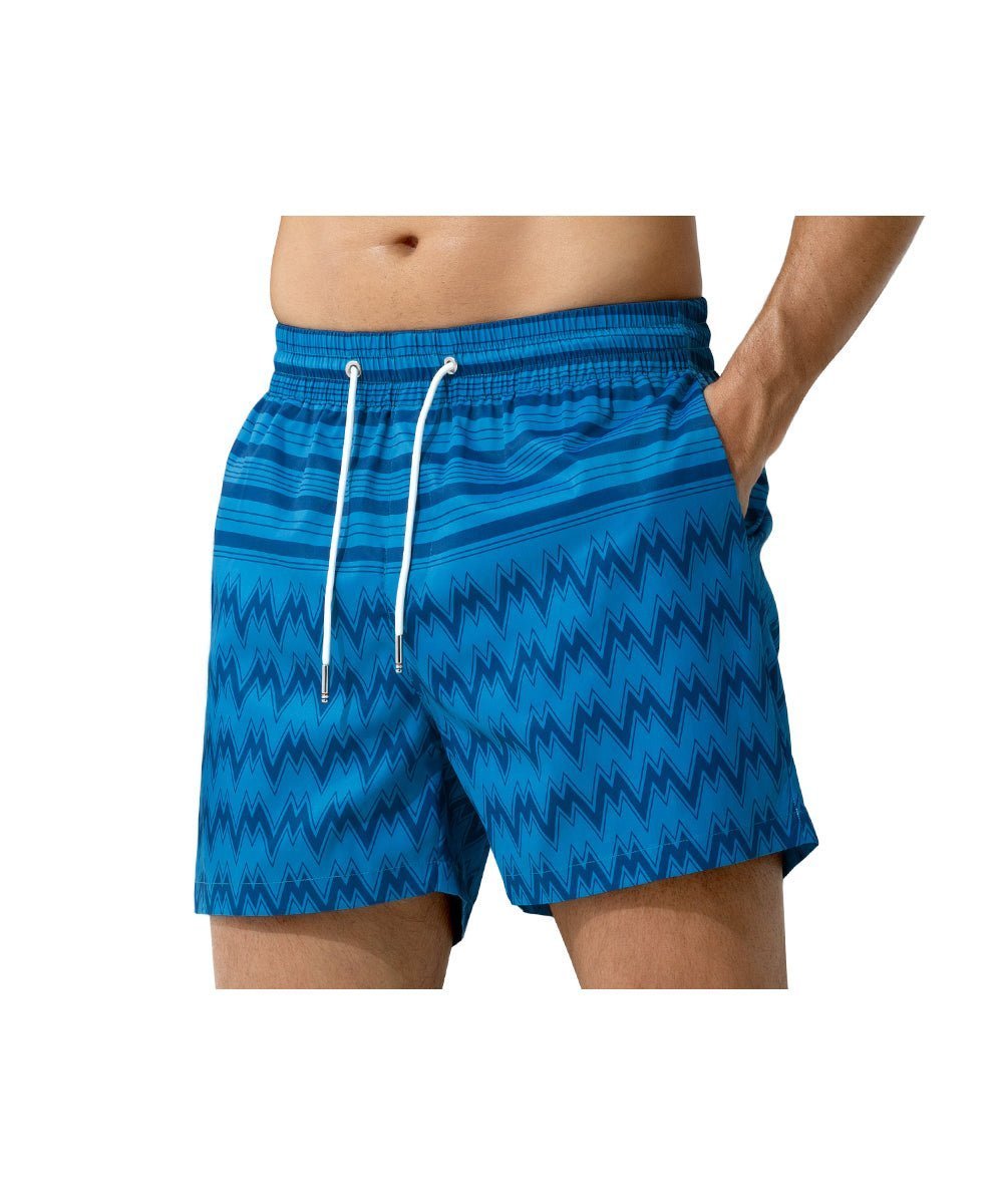 Arjen Kroos - Mens Small Size Swim Trunks - Arjen Kroos - Blue - AK221704S