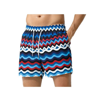 Arjen Kroos - Mens Small Size Swim Trunks - Arjen Kroos - Deep Blue - AK221718S