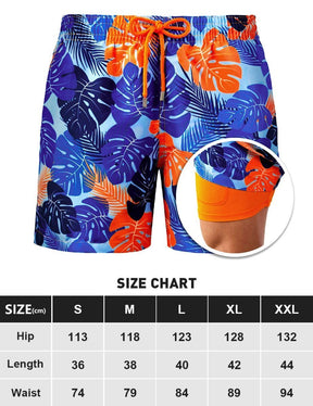 Arjen Kroos - Mens Small Size Swim Trunks - Arjen Kroos - Orange - CK311009S