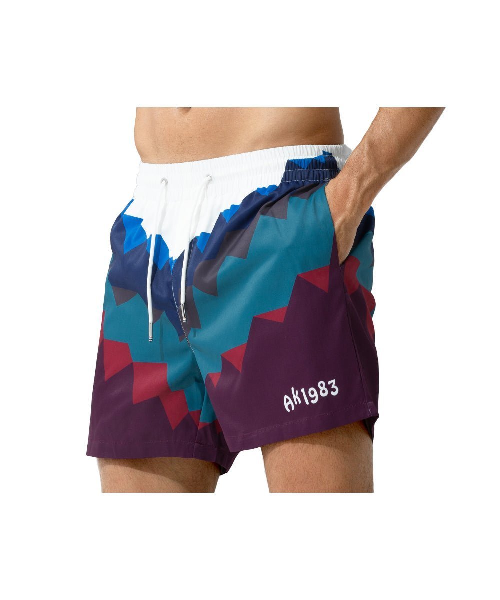 Arjen Kroos - Mens Small Size Swim Trunks - Arjen Kroos - White - AK221702S