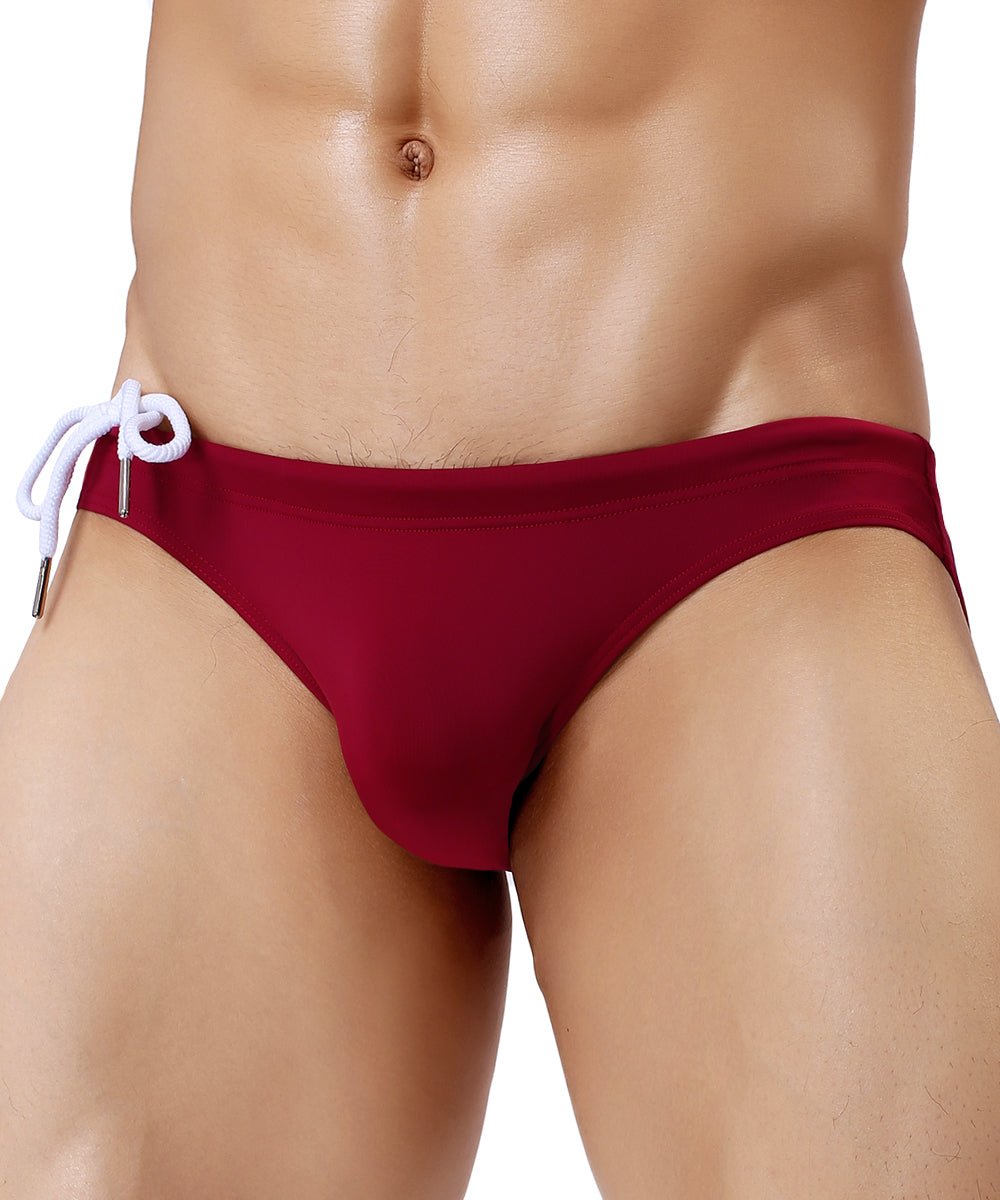 Arjen Kroos - Men's Swim Briefs - Arjen Kroos - Red - AK213124S