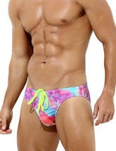 Arjen Kroos - Men's Swim Briefs Printed - Arjen Kroos - Violet - CK300208XXL