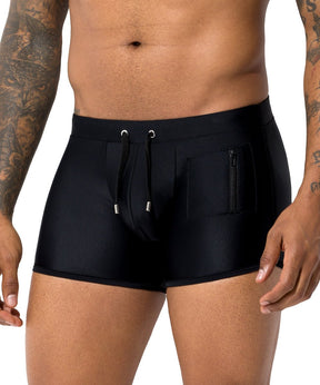 Arjen Kroos - Men's Swim Briefs Quick Dry - Arjen Kroos - Black - AK400601S