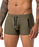 Arjen Kroos - Men's Swim Briefs Quick Dry - Arjen Kroos - Green - AK400637S