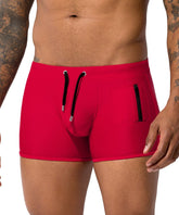 Arjen Kroos - Men's Swim Briefs Quick Dry - Arjen Kroos - Red - AK400605M