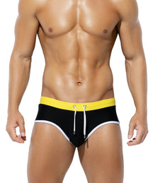 Arjen Kroos - Men's Swim Briefs Sexy - Arjen Kroos - Black - MK403901XL