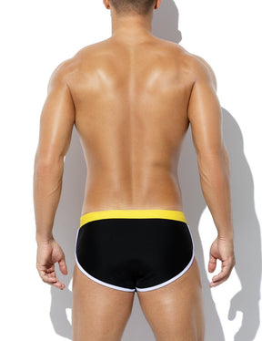 Arjen Kroos - Men's Swim Briefs Sexy - Arjen Kroos - Black - MK403901XL