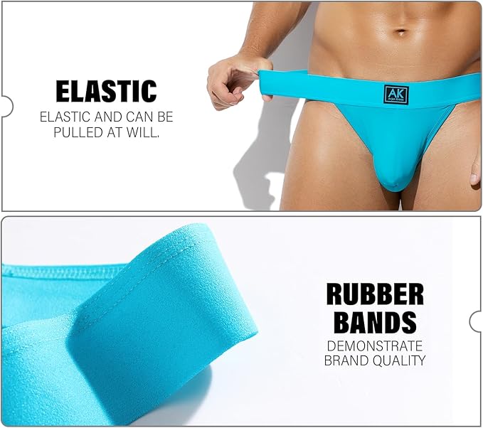 Arjen Kroos - Sexy Low Rise T - Back Thong - Arjen Kroos - Blue - AK404904S
#color_blue