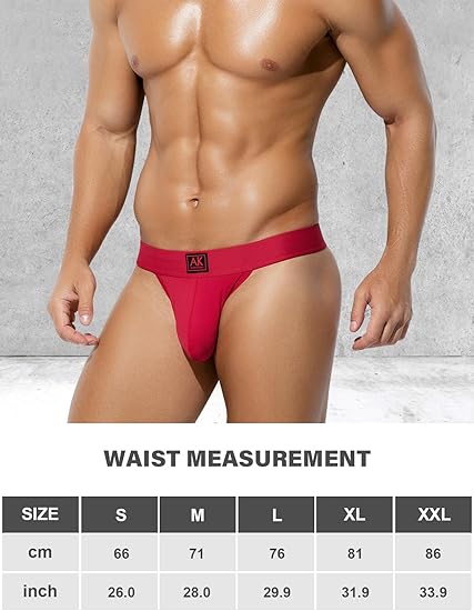 Arjen Kroos - Sexy Low Rise T - Back Thong - Arjen Kroos - Red - AK404905S
#color_red