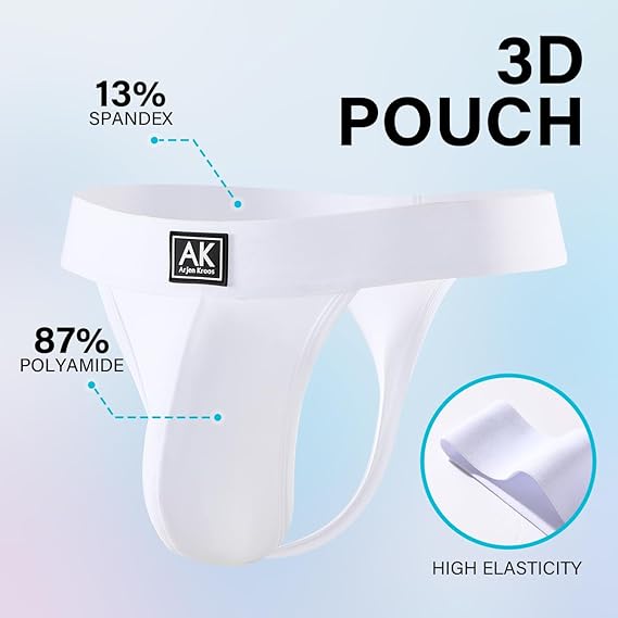 Arjen Kroos - Sexy Low Rise T - Back Thong - Arjen Kroos - White - AK404902S
#color_white
