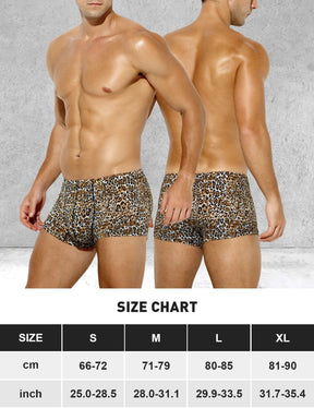 Arjen Kroos - Sexy Underwear for Men Silky Printed - Arjen Kroos - Leopard - AK302126S