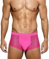 Boxer sexy en maille respirante pour homme